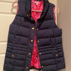 Brand new Lilly Pulitzer blue vest